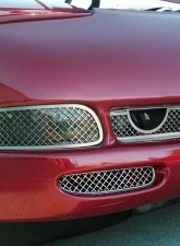 American Car Craft Grille Laser Mesh Front Marker 2pc Chevrolet Corvette 1997-2004                                     - ACC-032025 - Image 2